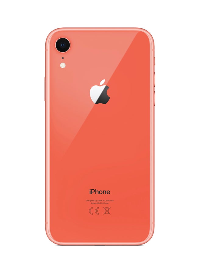 Apple - Refurbished - iPhone XR With FaceTime Orange 128GB 4G LTE - Image 1