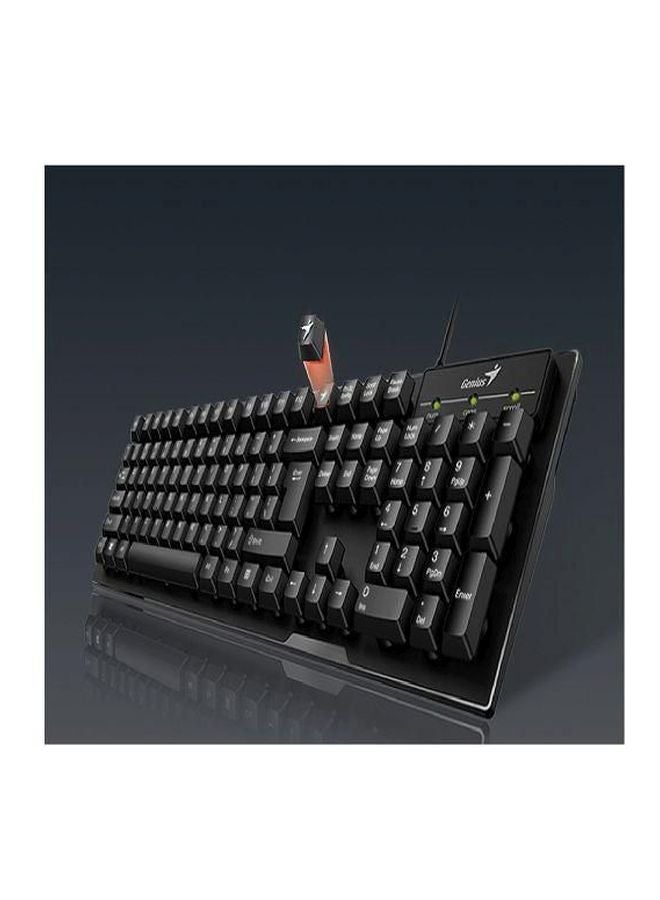 Genius - Smart Wired Keyboard Black - Image 1