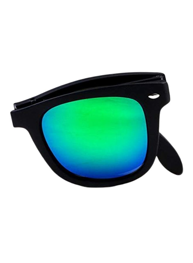 Generic - Folding Retro Wayfarer Sunglasses - Image 1