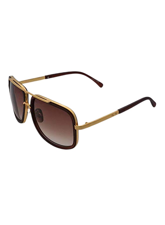 Double Bridge Retro Vintage Pilot Sunglasses - Image 2