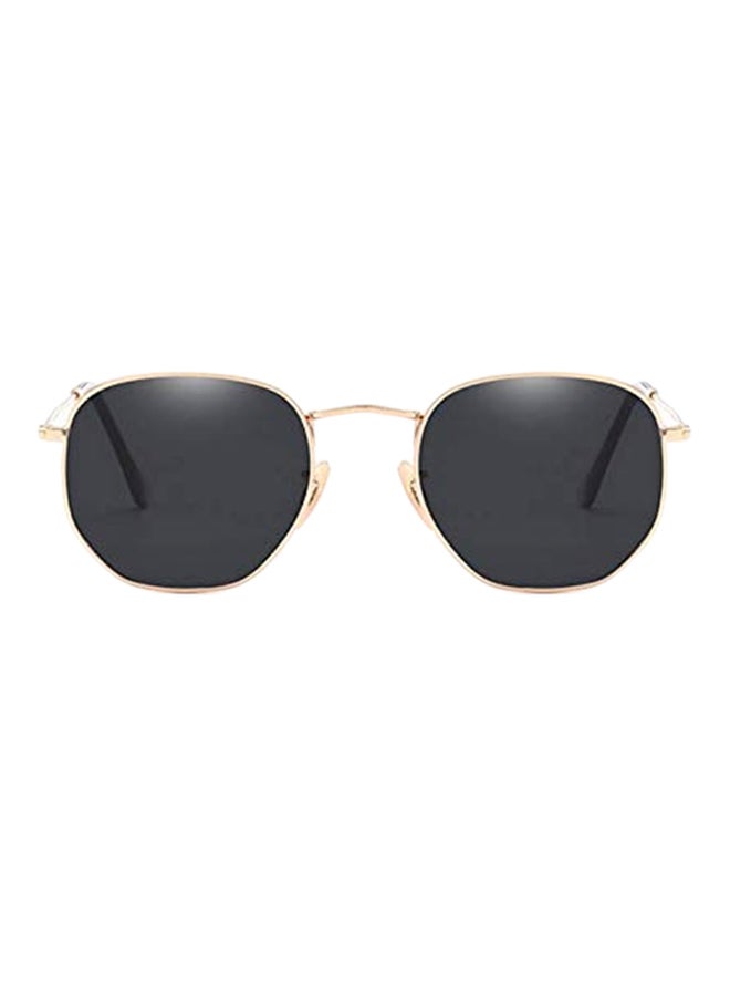Vintage Retro Metal Style Hexagon Sunglasses - Image 1
