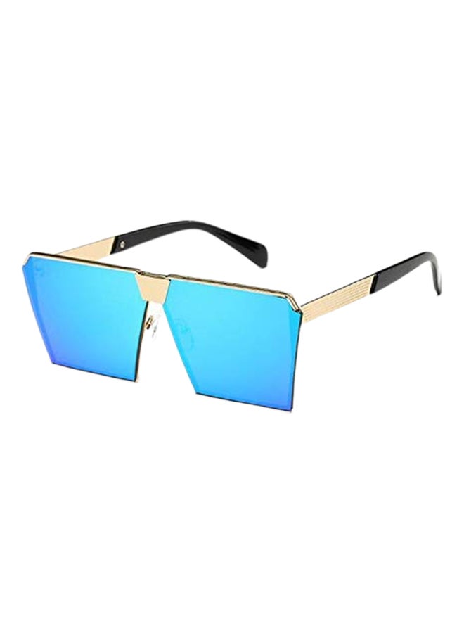 Polarized Metal Square Sunglasses