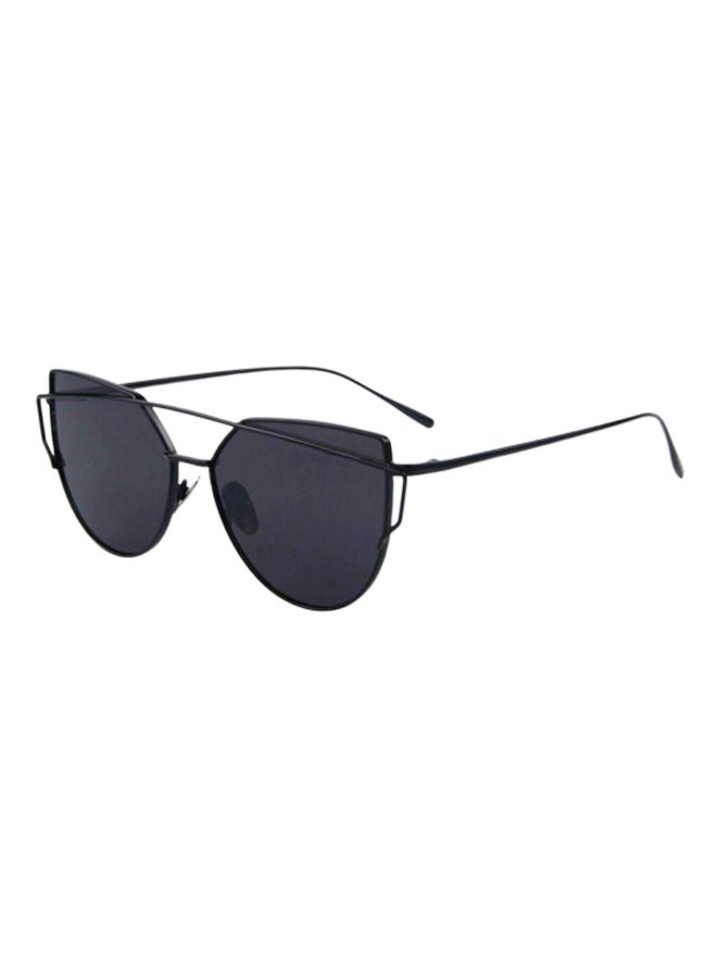 Women's Fashion Cat Eye Mirrored Sunglasses - Image 2