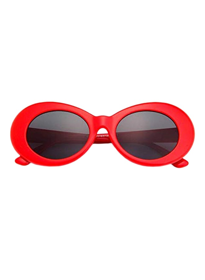 Fashion 80S Oval Frame Sunglasses - Image 1