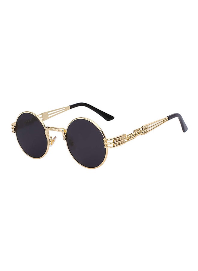Metal Wrap Eyeglasses Round Shades Brand Designer Sun glasses - Image 1