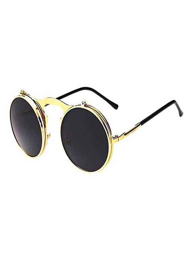 Retro Steam Punk Round Sunglasses - Image 1