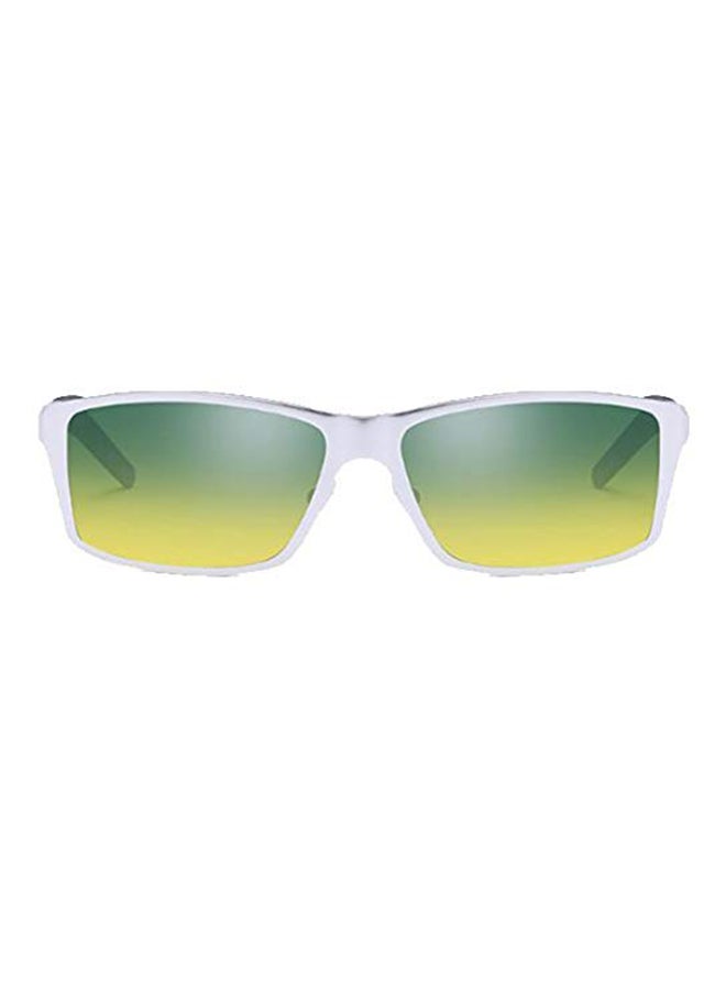 Men's Fashion Day And Night Polarized Rectangle Sunglasses - Image 1