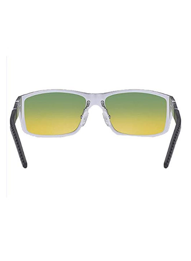 Men's Fashion Day And Night Polarized Rectangle Sunglasses - Image 2