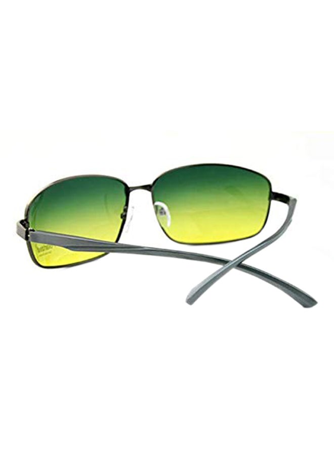 Men's Polarized Rectangular Sunglasses - Image 2