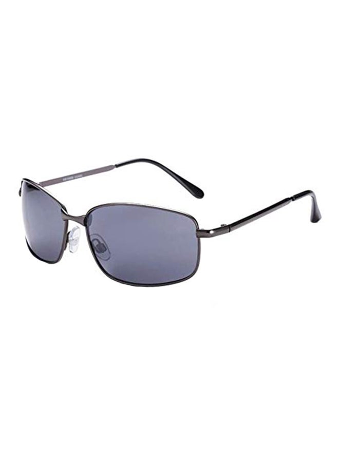 Men's Polarized Fashion Rectangle Frame Sunglasses - Image 2