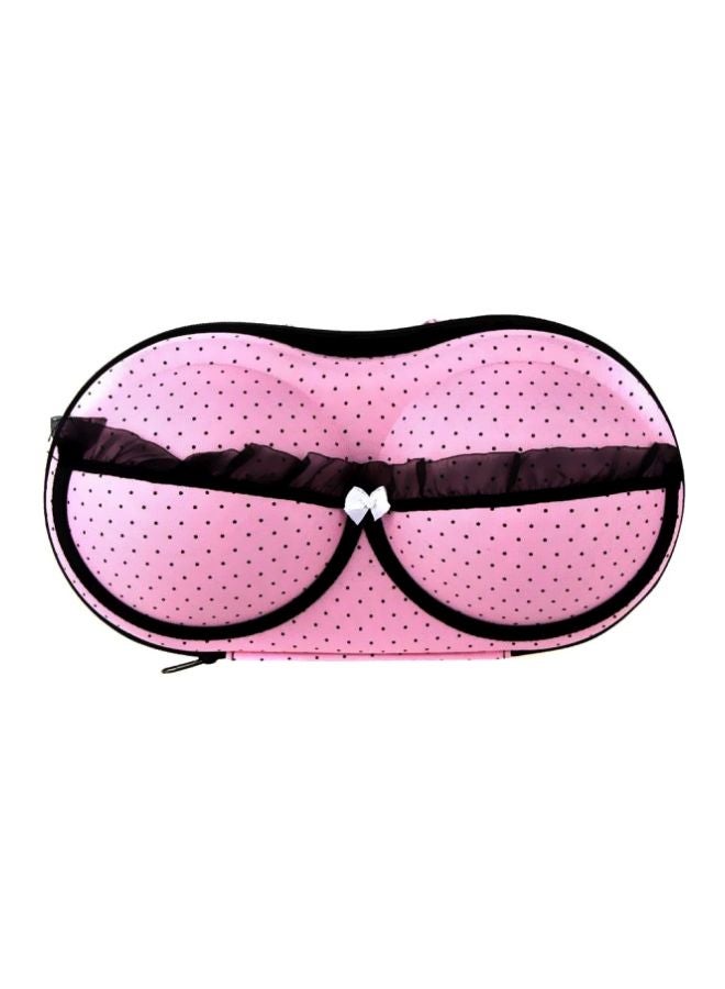 حقيبة تخزين محمولة وردي/أسود - Image 1