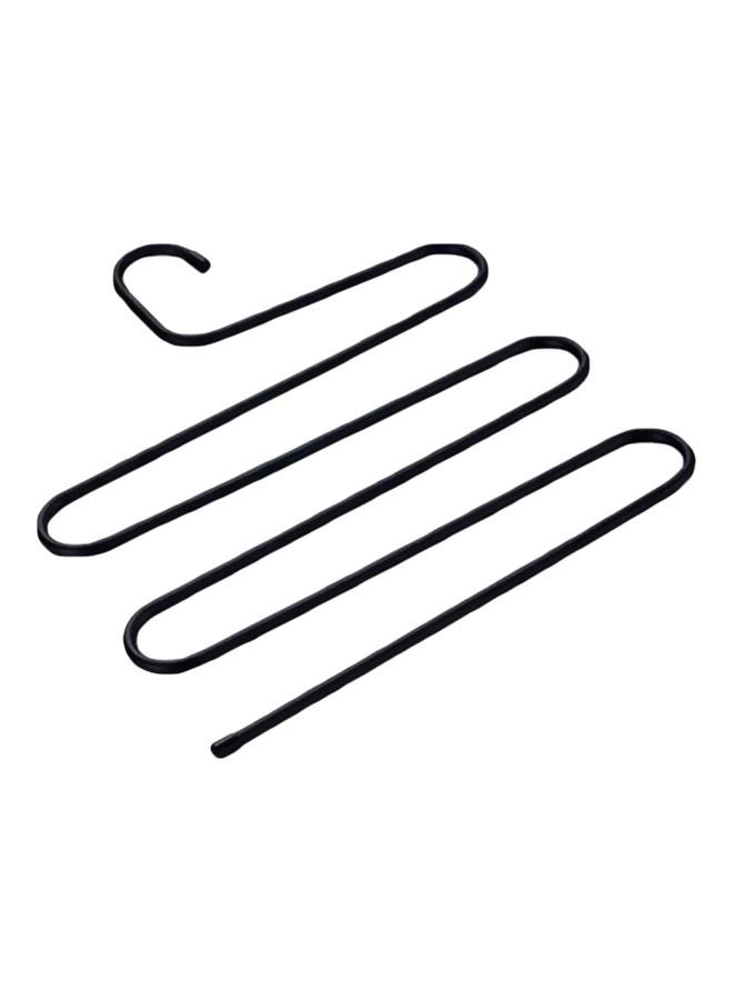5-Layer Multi-Purpose Hanger Black 35x35centimeter  - Image 1