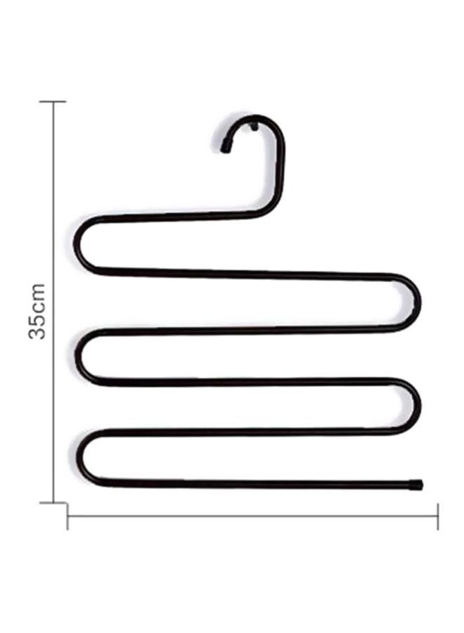 5-Layer Multi-Purpose Hanger Black 35x35centimeter  - Image 2