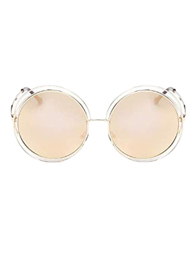 Mirror Round Frame Sunglasses