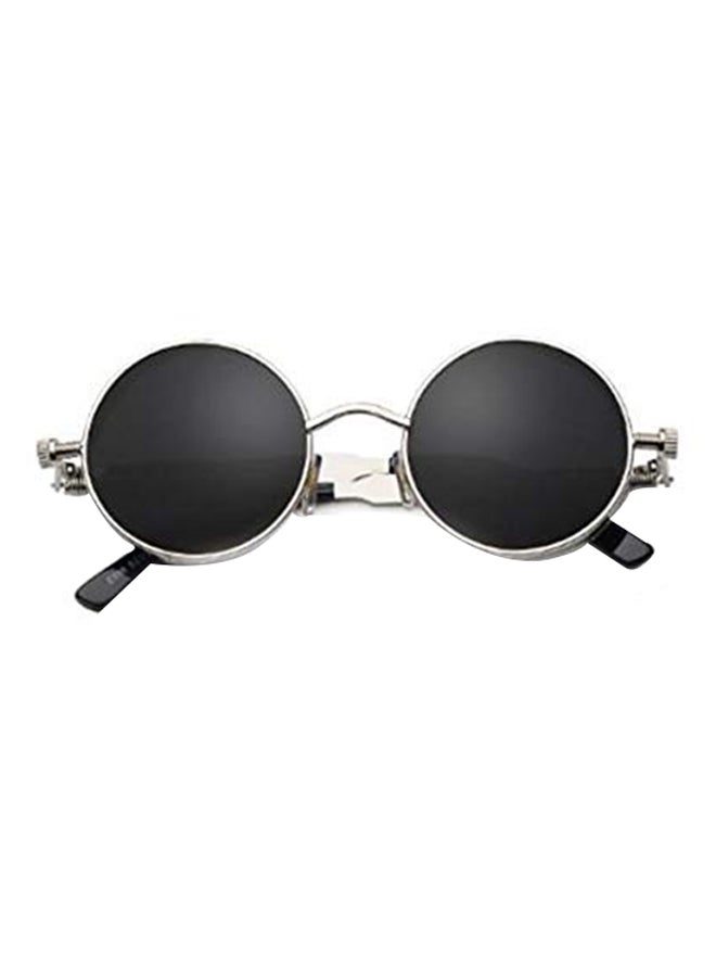 Generic Anti-UV Polarized Round Frame Steampunk Sunglasses  - Image 1