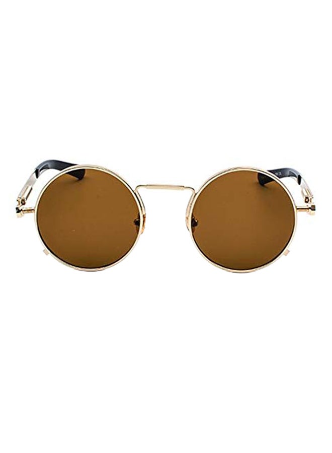 Fashionable Round Frame Sunglasses - Image 1