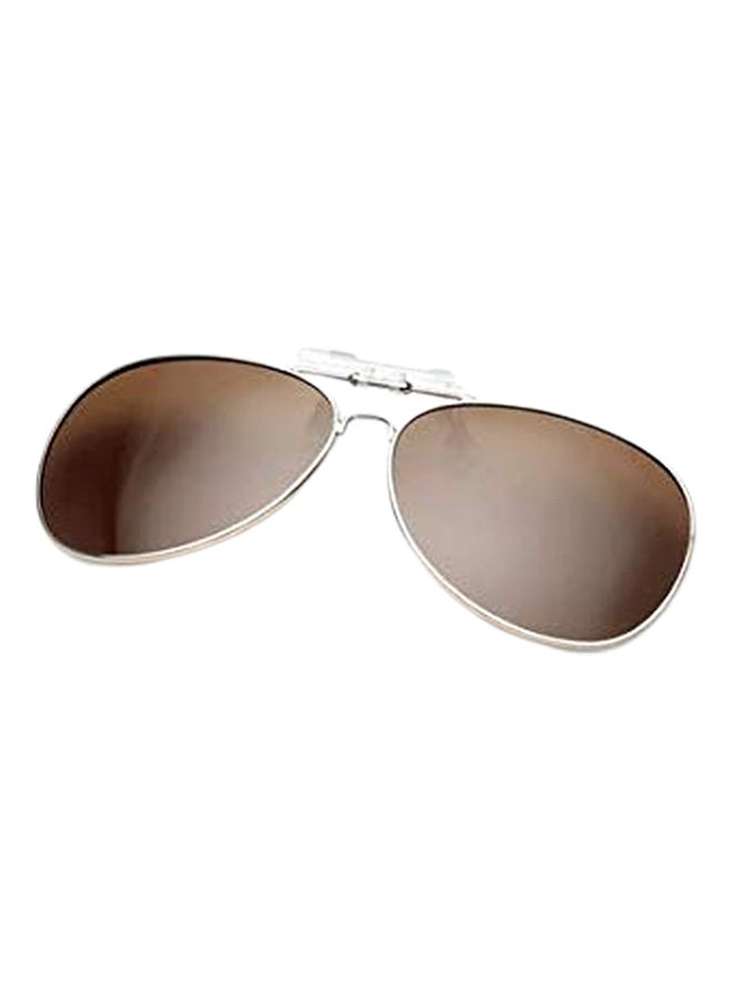 Polarized Pilot Frame Sunglasses - Image 2