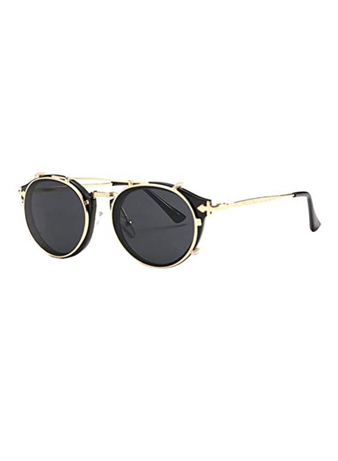 Vintage Round Frame Sunglasses - Image 2