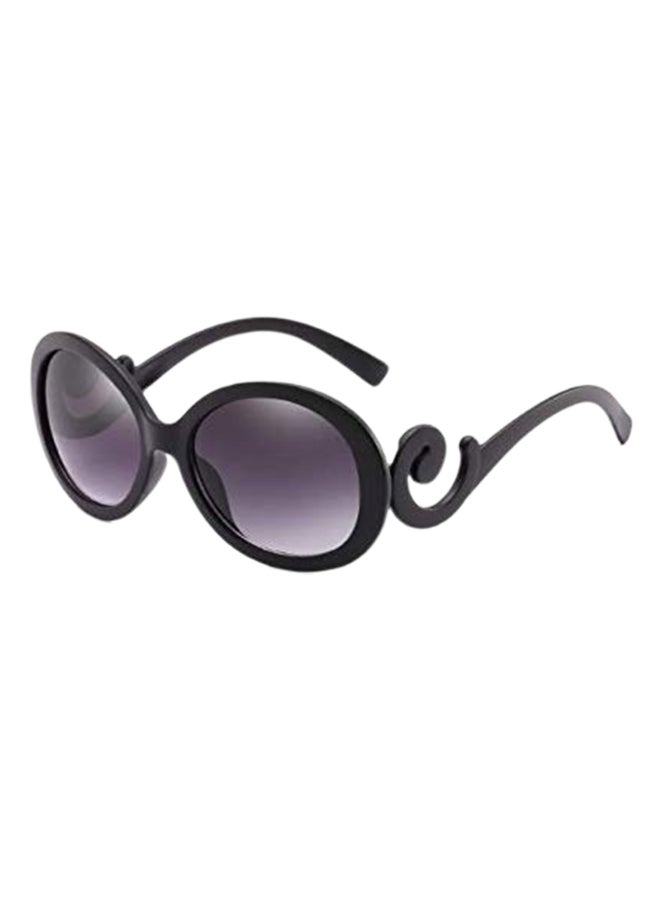 Women's Fashion Oval UV Protection Metal Sunglasses - Image 2