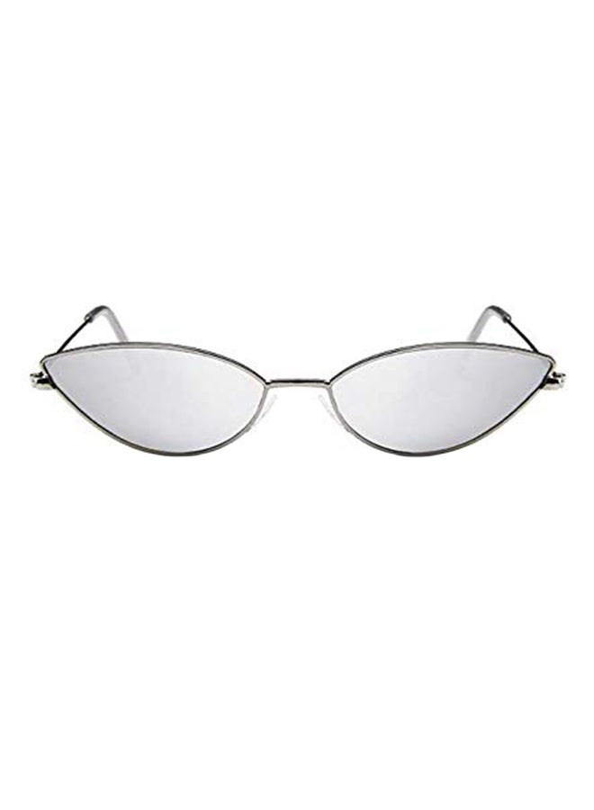 Women's Retro Vintage Cat Eye Oval Sunglasses - Image 1