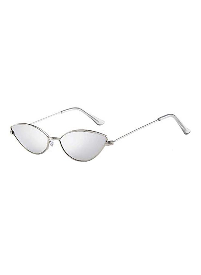Women's Retro Vintage Cat Eye Oval Sunglasses - Image 2