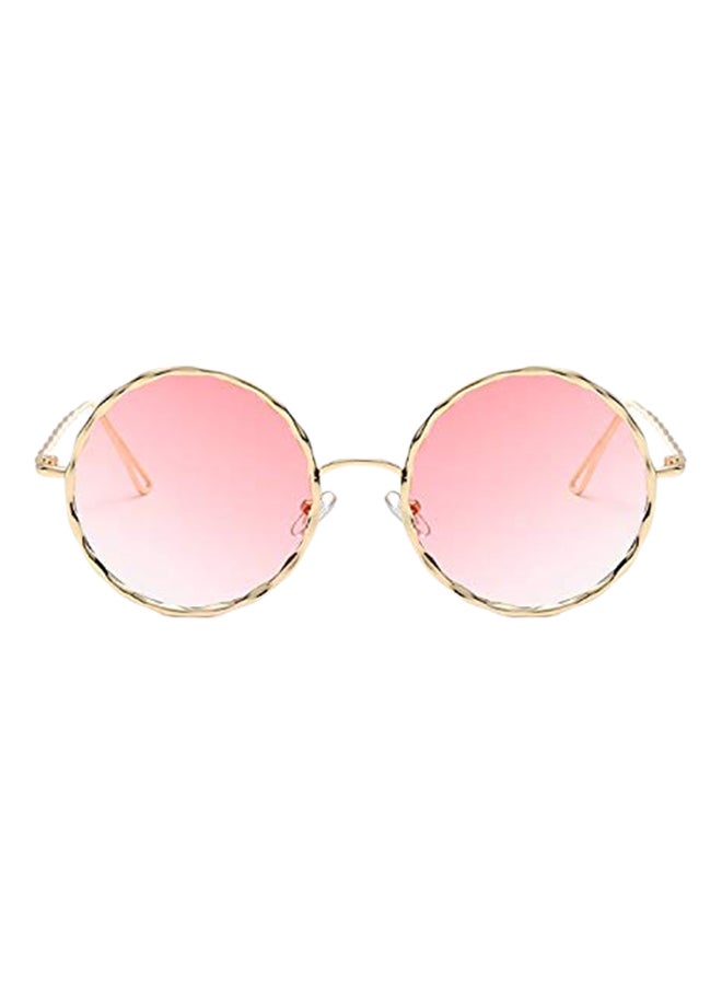Women's UV400 Steampunk Round Frame Sunglasses - Image 1