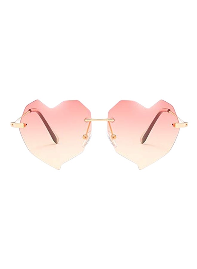 Women's Fashion Hearts Frameless Sunglasses - Image 1