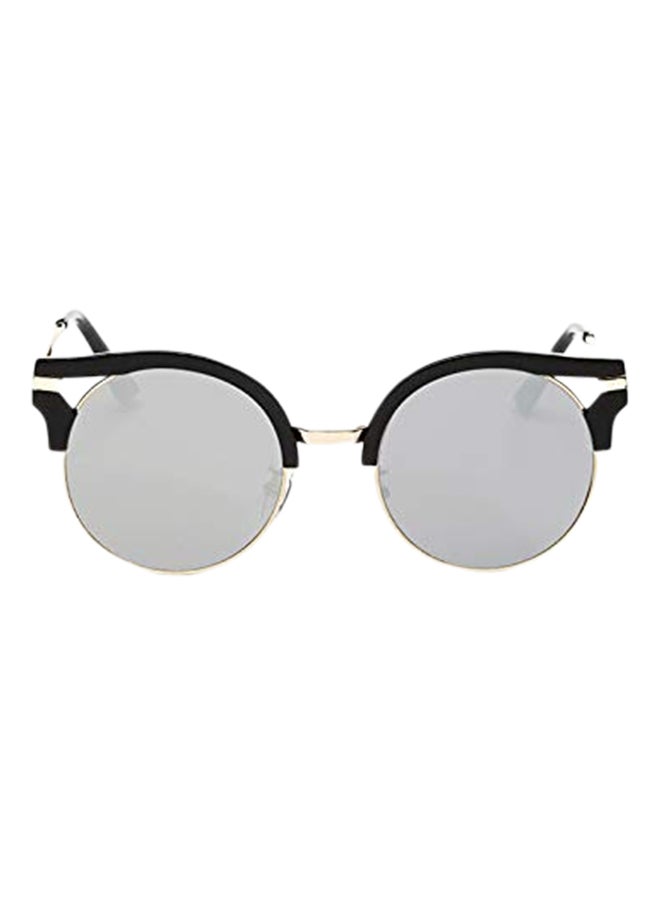 Women's UV Protection Round Frame Sunglasses - Image 1