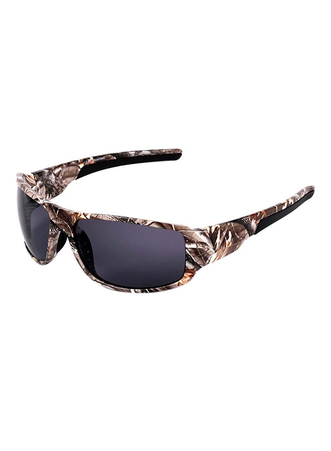 Men's Polarized Cycling Sports Rectangular Frame Sunglasses