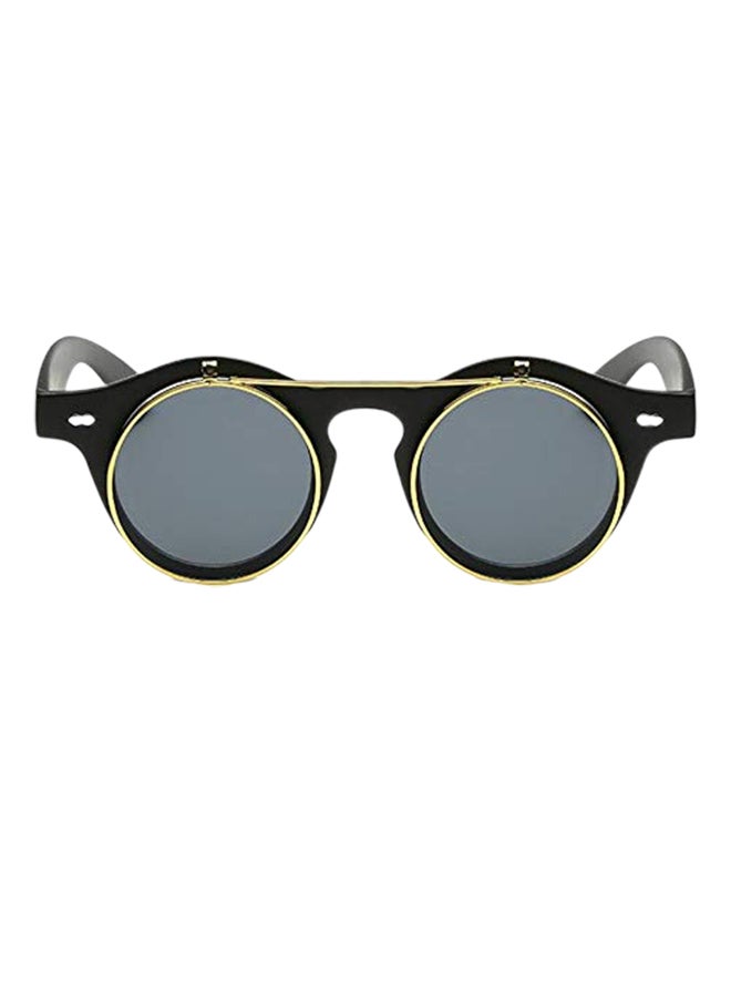 Round UV Protection Metal Sunglasses - Image 1