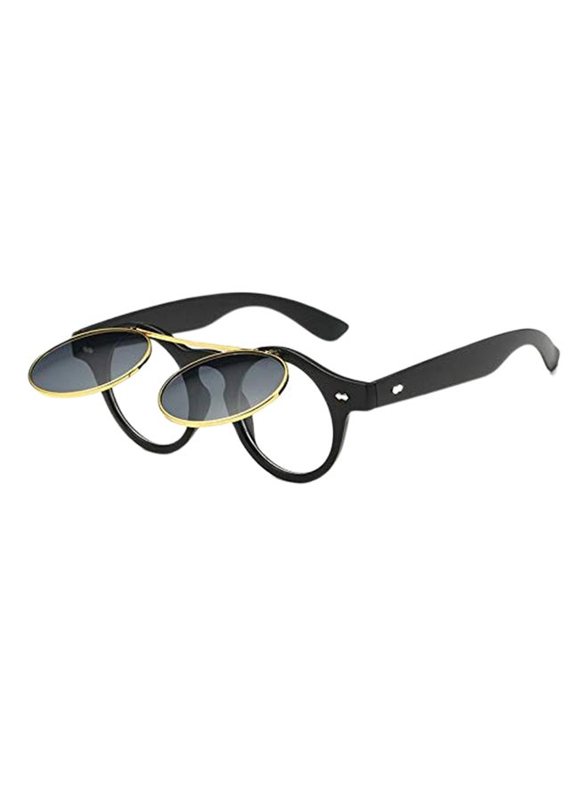 Round UV Protection Metal Sunglasses - Image 2