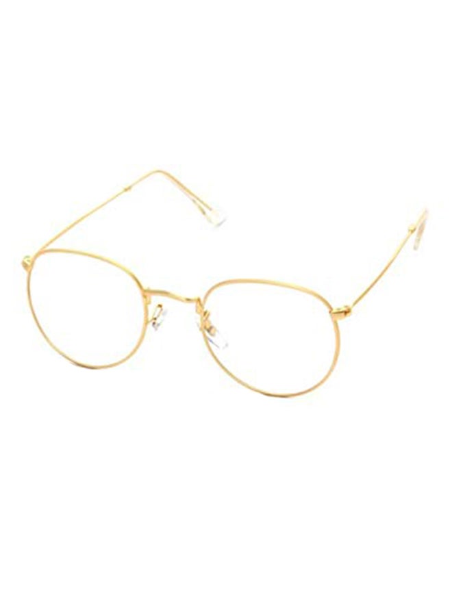 Reflective Oval Frame Sunglasses - Image 2