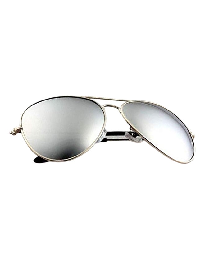 Men's Polarized Oval Frame Sunglasses - Image 1