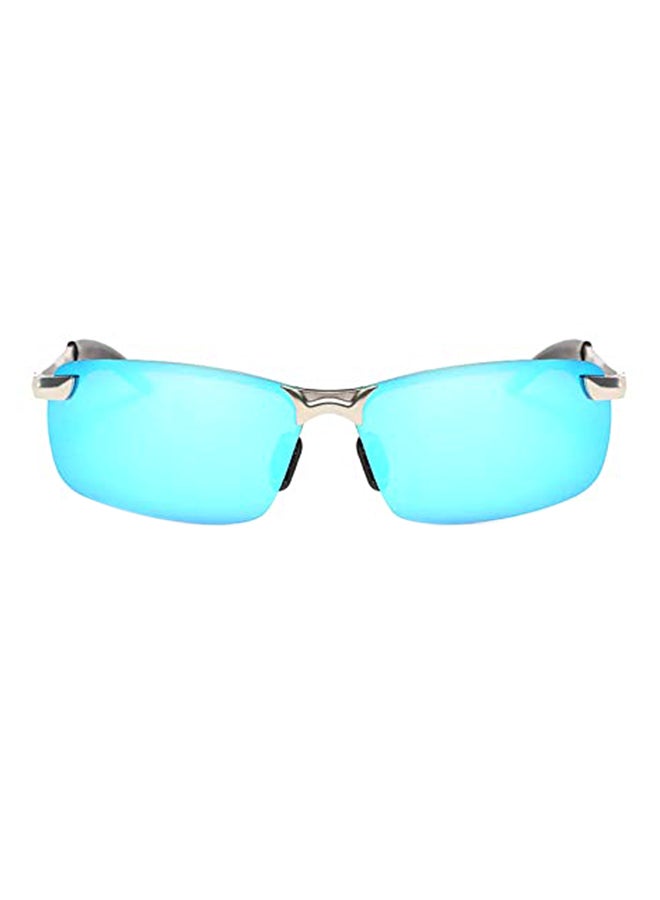 Men's Rectangular Polarized Sunglasses - Image 1