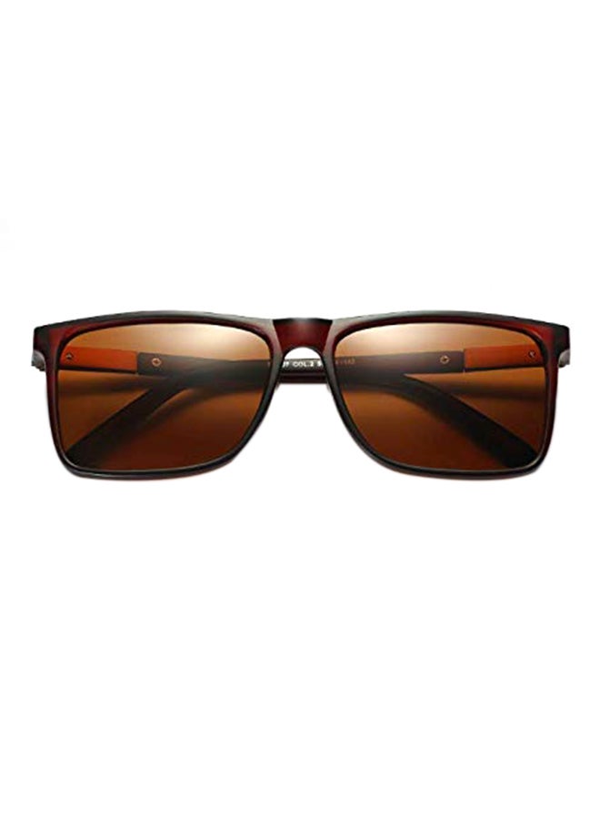 Men's Classic Rectangular UV Protection Mixed Sunglasses - Image 1