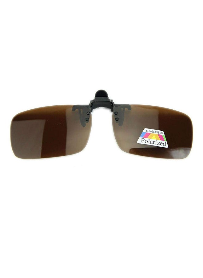 Polarized Day Night Vision Flip Up Clip On Sunglasses