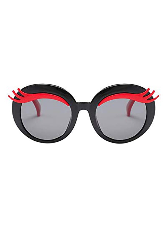 Kids' Stylish Polarized Eyebrows Round Sunglasses - Image 1