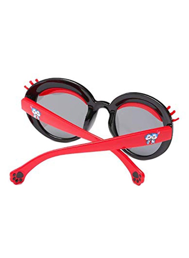 Kids' Stylish Polarized Eyebrows Round Sunglasses - Image 2