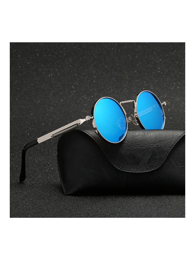 Retro Round Polarized Mixed Sunglasses - Image 2