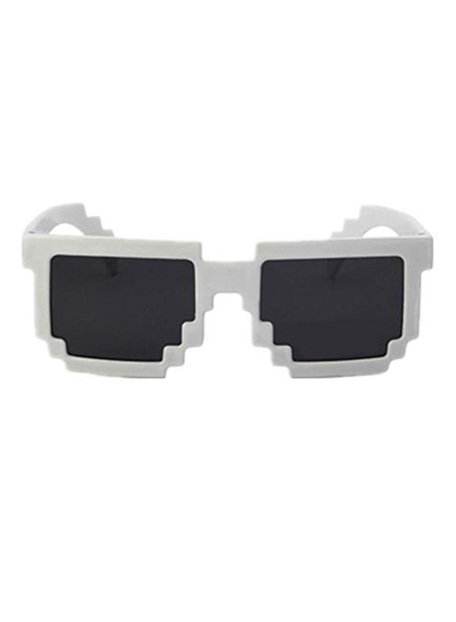 Square Polarized Metal Sunglasses