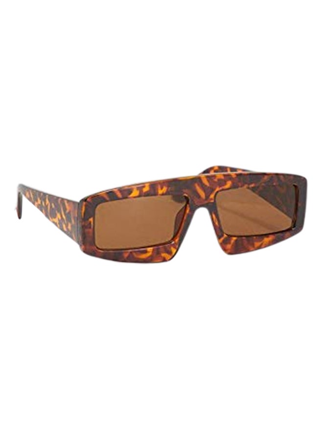 Generic Visor Rectangle Frame Sunglasses