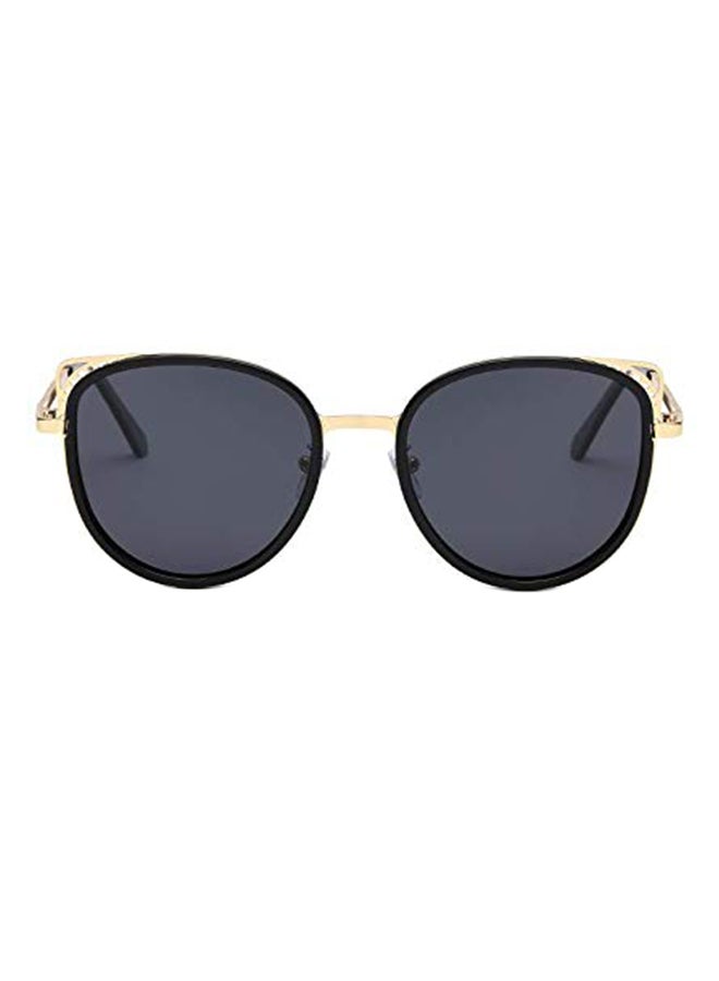 Oval UV Protection Metal Sunglasses - Image 1