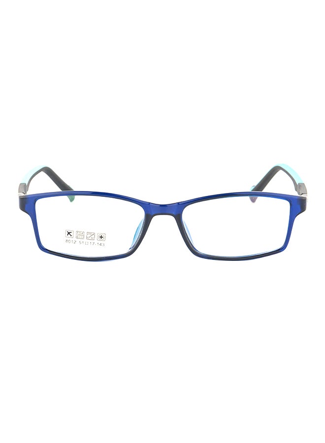 unisex Rectangular Frames Eyeglasses
