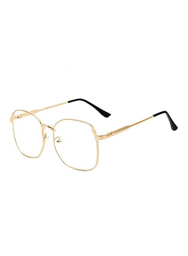 Preppy Style Oversized Retro Eyeglasses
