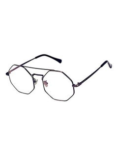 unisex Trendy Personality Octagon Flat Eyeglasses