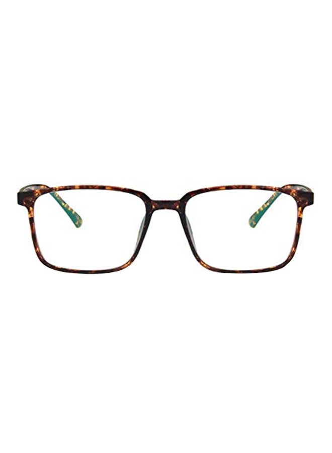Rectangle Leopard Print Medical Glasses - Image 1