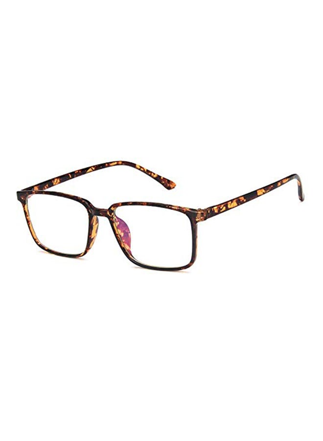 Rectangle Leopard Print Medical Glasses - Image 2