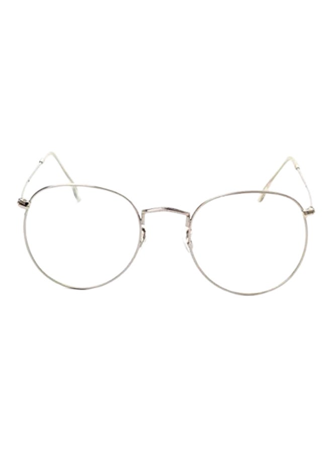 Women's Oval Mirrored Plastic Medical Glasses - Image 1