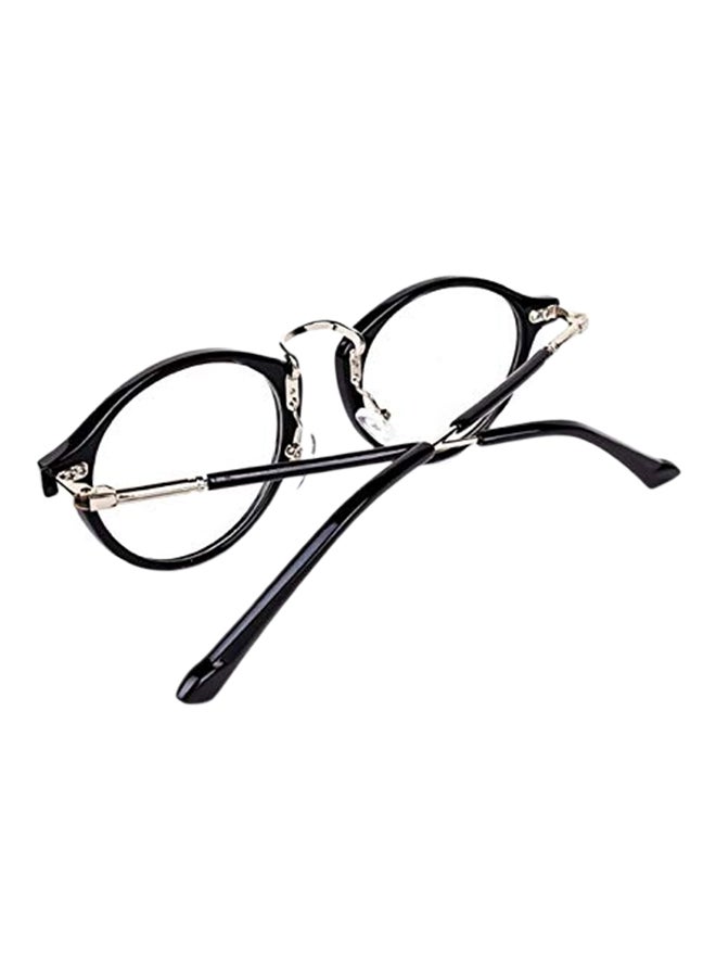 ماركة غير محددة نظارة طبية بإطار معدني بيضاوي unisex  - Image 3