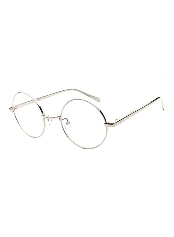 unisex Retro Round Mirrored Medical Glasses